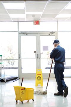 Floor cleaning in Wollaston, MA by Breezie Cleaning and Janitorial Services
