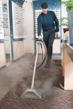 Commercial carpet cleaning by Breezie Cleaning and Janitorial Services