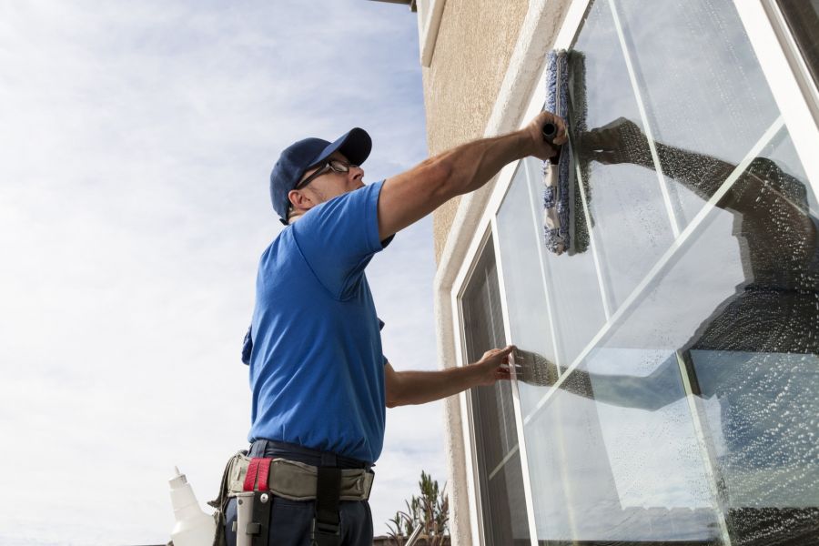 Commercial Window Cleaning by Breezie Cleaning and Janitorial Services