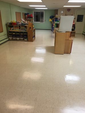 Floor stripping in Somerville, MA by Breezie Cleaning and Janitorial Services